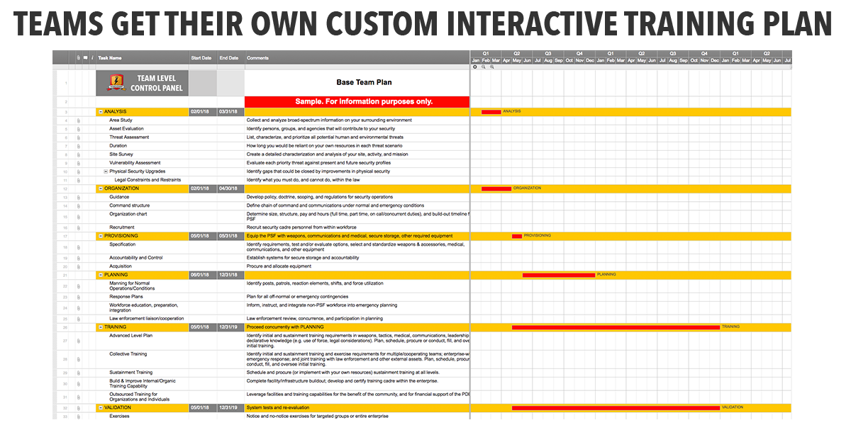 Team PLAN Graphic